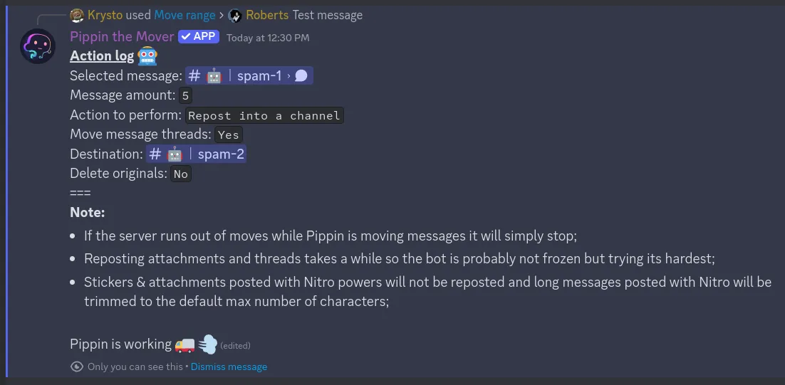 step 7 for moving range