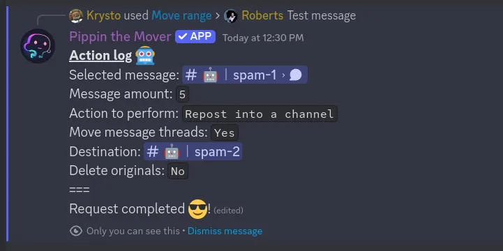 step 8 for moving range