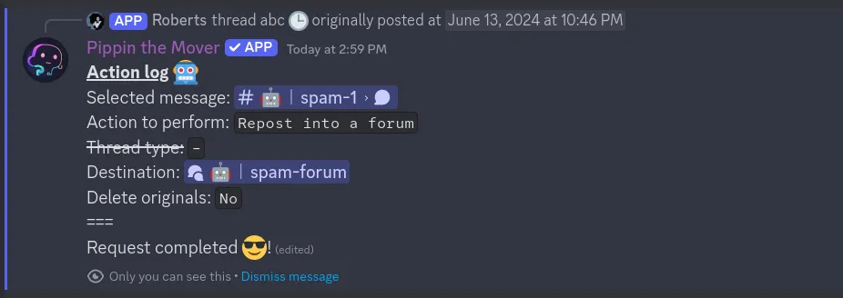 step 10 for moving thread or forum post