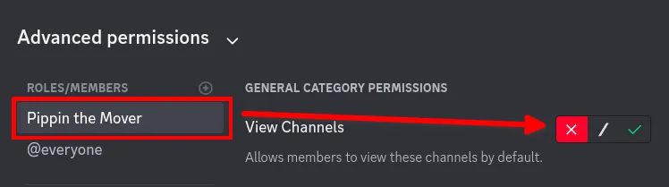 step 3 for changing permissions